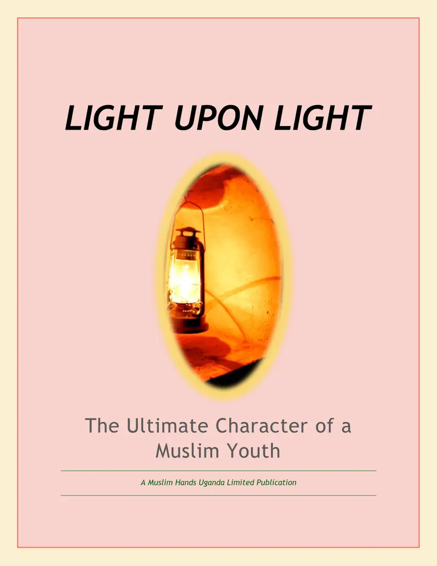 The Ultimate Character of the Muslim Youth